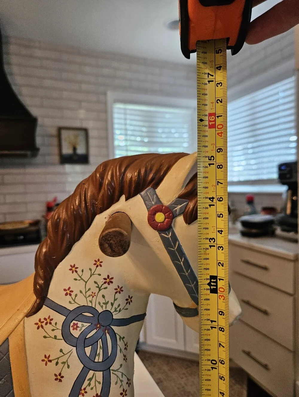 Vintage Antique Wonder Shoo-Fly Style Rocking Horse Toy